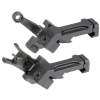 MIDWEST INDUSTRIES AR-15 COMBAT RIFLE OFFSET SIGHT SET, BLACK