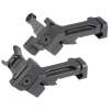 MIDWEST INDUSTRIES AR-15 COMBAT RIFLE OFFSET SIGHT SET, BLACK