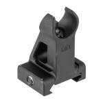 MIDWEST INDUSTRIES AR-15 COMBAT FIXED FRONT SIGHT HK STYLE, ALUMINUM BLACK