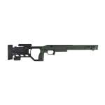 KINETIC RESEARCH TIKKA CTR, T3, T3X SHORT ACTION CHASSIS FIXED STOCK, SAKO GREEN