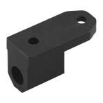 KINETIC RESEARCH GROUP HARRIS S STYLE INLINE MOUNT, ALUMINUM BLACK