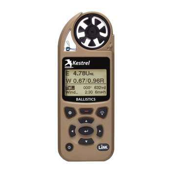 Kestrel 5700 Ballistic Weather Meter With Link, Tan