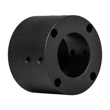 Aero Precision AR-15 Bar Barrel Nut, Aluminum Black