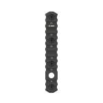 MDT 5.5 M-LOK PICATINNY RAIL WITH FLUSH CUP SLING MOUNT, ALUMINUM MATTE BLACK