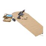 ARMAGEDDON GEAR ULTRALIGHT SHOOTING MAT, NYLON COYOTE BROWN