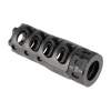 Precision Armament AR-15 Hypertap Muzzle Brake .308/7.62MM, 5/8-24, Stainless Steel Matte Black