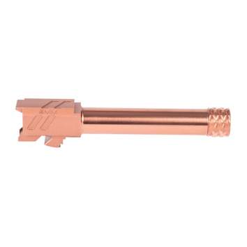 Zev Technologies Pro Match G19 Barrel, 9MM Luger, Threaded, Glock Bronze