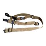 SHORT ACTION PRECISION POSITIONAL RIFLE SLING, NYLON COYOTE