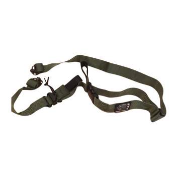 Short Action Precision Positional Rifle Sling, Nylon O.D. Green