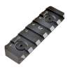 Strike Industries Link QD Rail Section 6 Slots, Aluminum Black