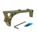 STRIKE INDUSTRIES SI LINK CURVED FOREGRIP, ALUMINUM FLAT DARK EARTH