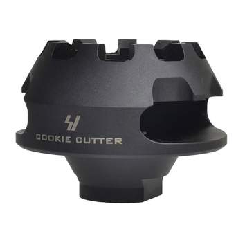 Strike Industries AR Cookie Cutter Comp .308/300 Blackout 5/8-24 Steel Black