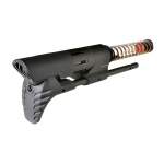 STRIKE INDUSTRIES PDW STOCK ASSEMBLY, ADJUSTABLE POLYMER BLACK