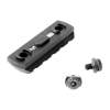 Geissele Automatics Picatinny Accessory Rail For M-Lok Handguards 5 Slots, Aluminum Black