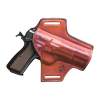 Edgewood Shooting Bags OWB Full Size Smith & Wesson M&P .45 Full Size Right Hand, Leather Brown