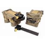 AREA 419 RAILCHANGER WITH STANDARD FILL (5 LBS.) BAG COMBO, WAXED CANVAS TAN