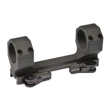 AMERICAN DEFENSE 30MM 20 MOA SCOPE MOUNT, MATTE BLACK