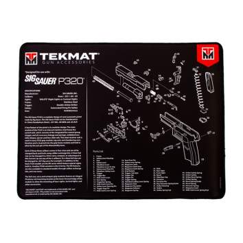 Tek Mat Ultra 20 Sig Sauer P320 Gun Cleaning Mat