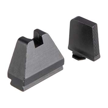 AMERIGLO SUPPRESSOR SIGHTS FOR GLOCK MOS SMALL FRAME, BLACK