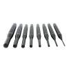 Obsidian Arm Standard Drive Pin Punch Set, Steel Piece of 8