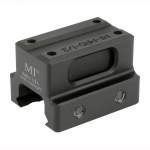 MIDWEST INDUSTRIES LOWER 1/3 TRIJICON MRO OPTIC MOUNT, BLACK