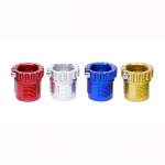 LEE SPLINE DRIVE BREECH LOCK BUSHING, MULTI-COLOR PACK OF 4