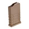 MDT 308 Short Action Aics 10 Round Polymer Magazine, Flat Dark Earth