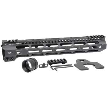 Midwest Industries AR-15 12.625 Lightweight Handguard M-LOK Aluminum Black