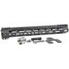 Midwest Industries AR-15 15 Ultralight Handguard With Titanium Hardware M-LOK Aluminum Black