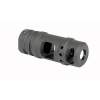 Midwest Industries AR .308 Two Chamber Muzzle Brake .30/.300 AAC 5/8-24, Steel Matte Black