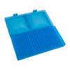 MTM Ammo Box 200 Round Flip-Top 9MM, Clear Blue