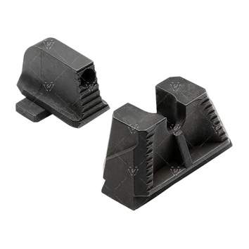 Strike Industries Sig Sauer P320 Iron Sight Set Suppressor Height Black