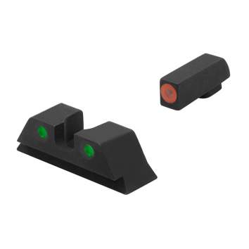 Meprolight HVS Set Glock® 9/40/357, Orange Outline Front Green