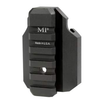 Midwest Industries CZ Scorpion Stock Back Plate, Aluminum Matte Black