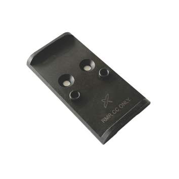 Forward Controls Design Sight Mount For Trijicon RMRcc Footprint Fits Glock MOS, 4140 Steel Black