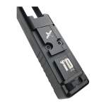 FORWARD CONTROLS DESIGN SIGHT MOUNT FOR AIMPOINT ACRO FITS GLOCK MOS, 4140 STEEL BLACK