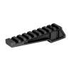 Badger Ordnance C1 Coaxial Laser Integration Fixture 9 Slot Rail, Aluminum Matte Black