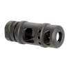 Midwest Industries .357 Caliber .410 Diameter Two Chamber Muzzle Brake, Steel Matte Black