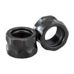 APEX TACTICAL SPECIALTIES GRADE THREAD PROTECTOR, BLACK PACK OF 2