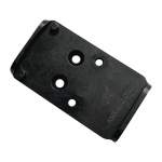 FORWARD CONTROLS DESIGN TRIJICON RMRCC ADAPTER PLATE FOR GLOCK 43/48, STEEL BLACK