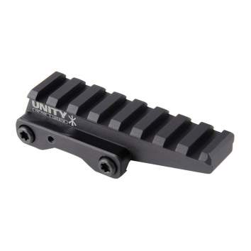 Unity Tactical Fast Optic Riser Aluminum Black