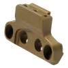 Unity Tactical Fast Lpvo Offset Optic Base Flat Dark Earth