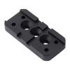 Unity Tactical Aimpoint Micro Offset Fast Adapter Black