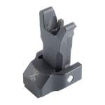 UNITY TACTICAL FUSION BACKUP FOLDING FRONT SIGHT ALUMINUM BLACK