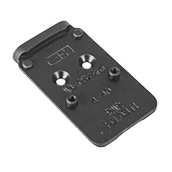 C&H Precision Weapons RMR Footprint RSF MOS Mounting Plate, Black