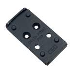 C&H PRECISION WEAPONS LEUPOLD DELTAPOINT PRO MOS MOUNTING PLATE, BLACK