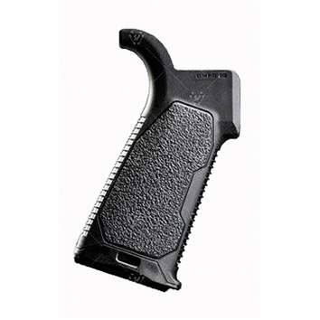 Strike Industries AR-15 Rubber Overmold Pistol Grip 20-Degree Rubber Black