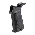 STRIKE INDUSTRIES AR-15 RUBBER OVERMOLD PISTOL GRIP 25-DEGREE RUBBER BLACK