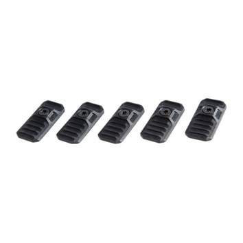 Strike Industries Link Rail Cover System Polymer Black 5 Per Pack