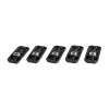 Strike Industries Link Rail Cover System Polymer Black 5 Per Pack